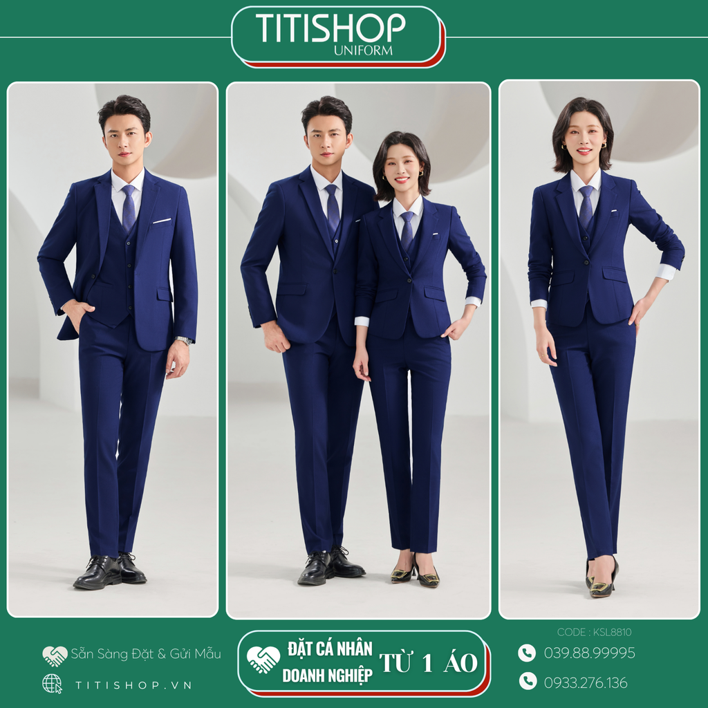 Đồng Phục Veston TITISHOP May Sẵn