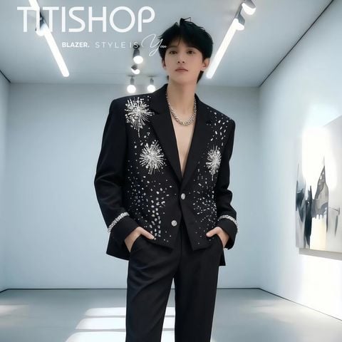 Blazer Nam Tiệc Biểu Diễn , Event TITISHOP - 001