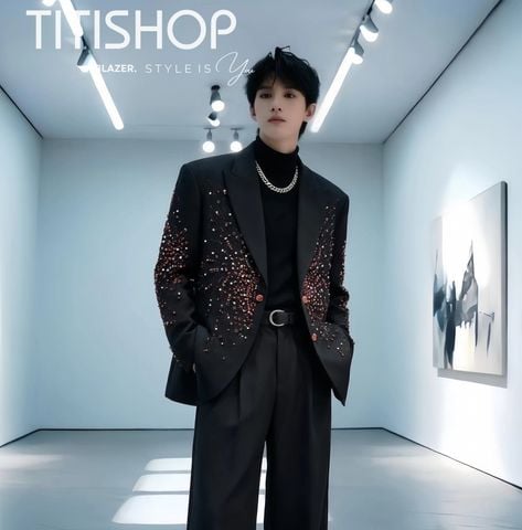 Blazer Nam Tiệc Biểu Diễn , Event TITISHOP - 005