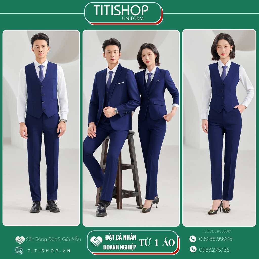 Đồng Phục Veston TITISHOP May Sẵn