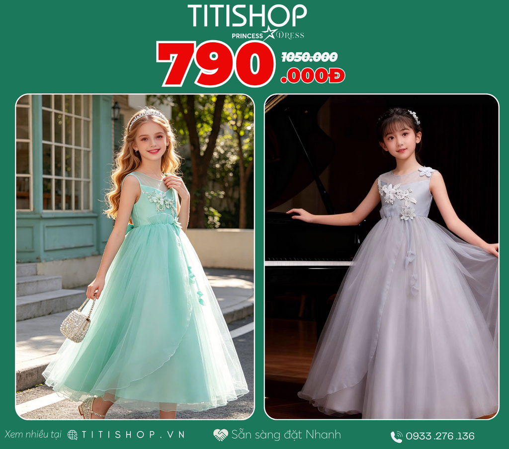 Đầm Công Chúa Titishop Tiết Kiệm