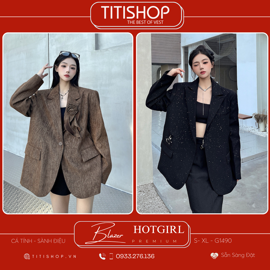 Áo Blazer Hotgirl   (S-XL)
