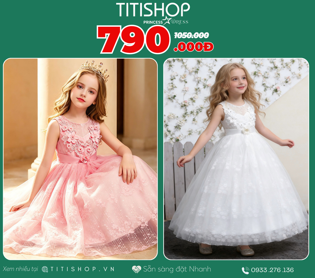 Đầm Công Chúa Titishop Tiết Kiệm