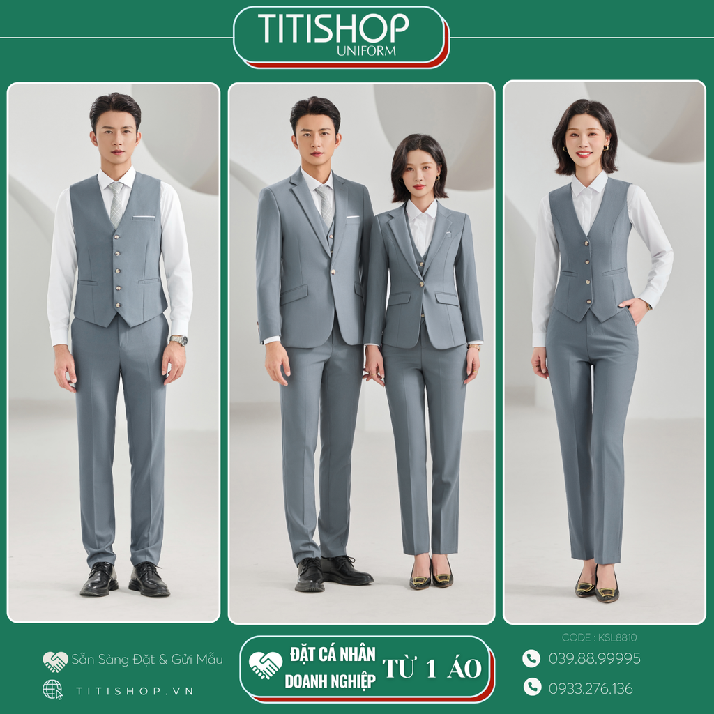Đồng Phục Veston TITISHOP May Sẵn