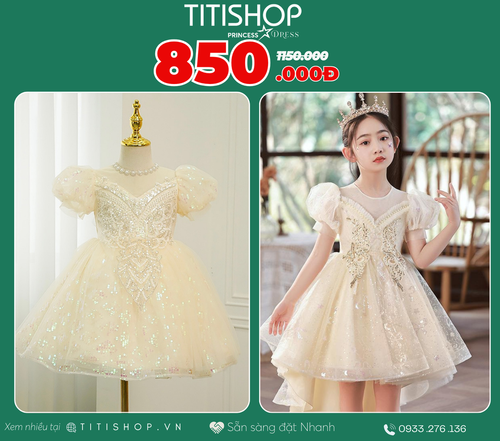 Đầm Công Chúa Titishop Tiết Kiệm
