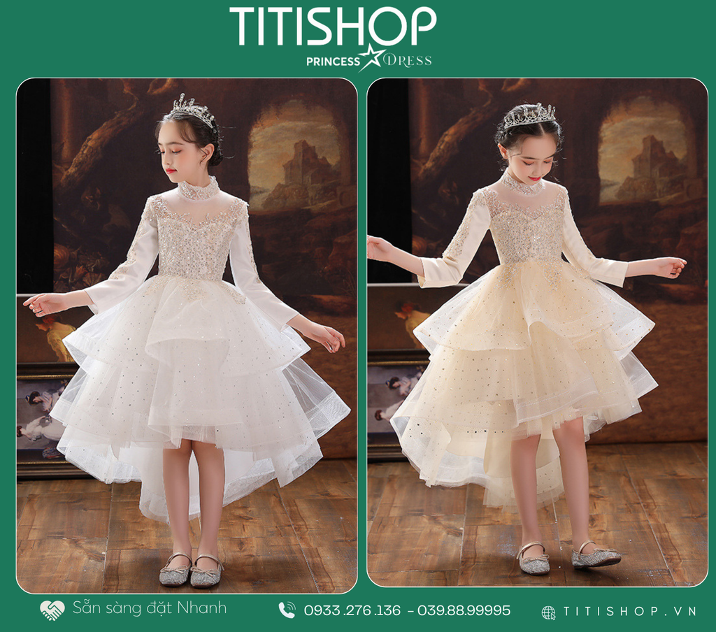 Đầm Công Chúa Đuôi Cá TITISHOP - 020