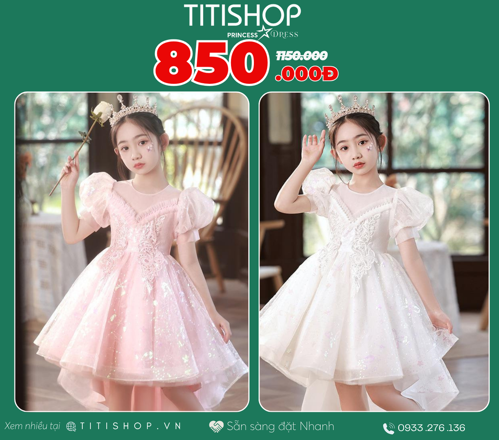 Đầm Công Chúa Titishop Tiết Kiệm