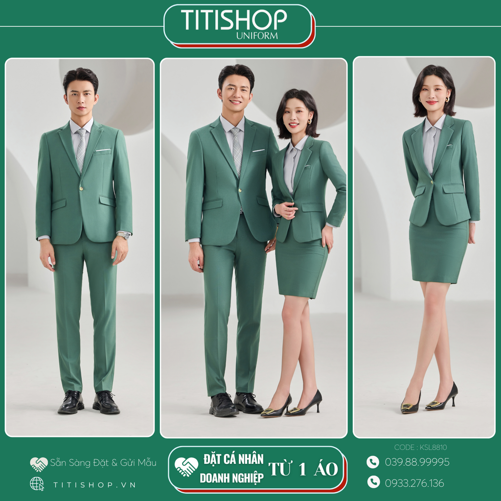 Đồng Phục Veston TITISHOP May Sẵn