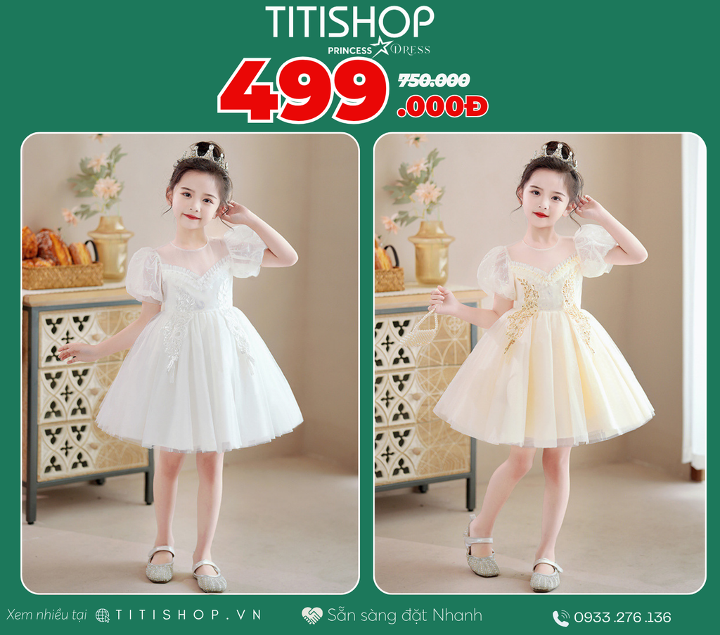 Đầm Công Chúa Titishop Tiết Kiệm