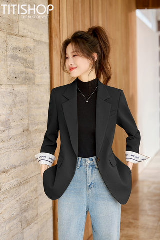Áo Blazer Nữ Titishop (S-4XL )