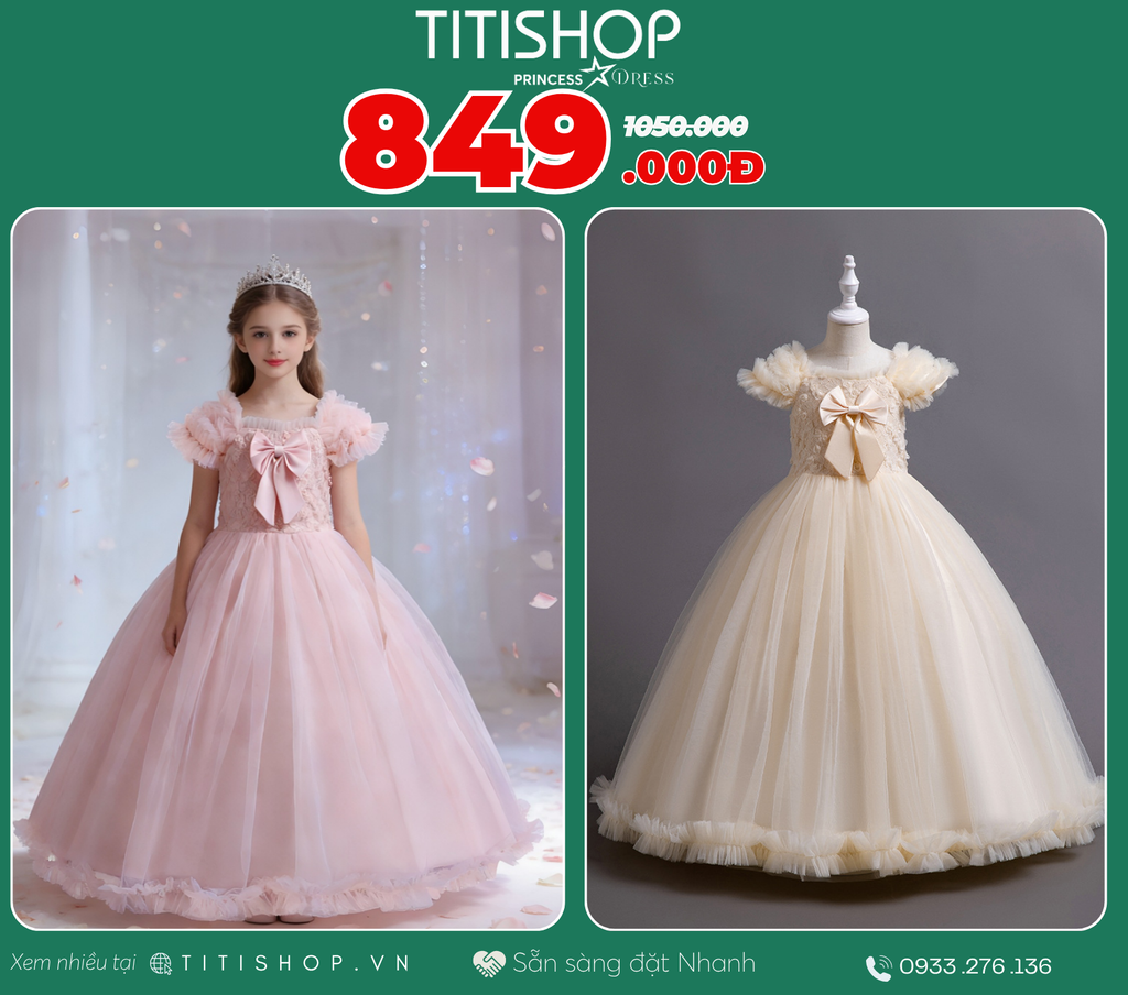 Đầm Công Chúa Titishop Tiết Kiệm