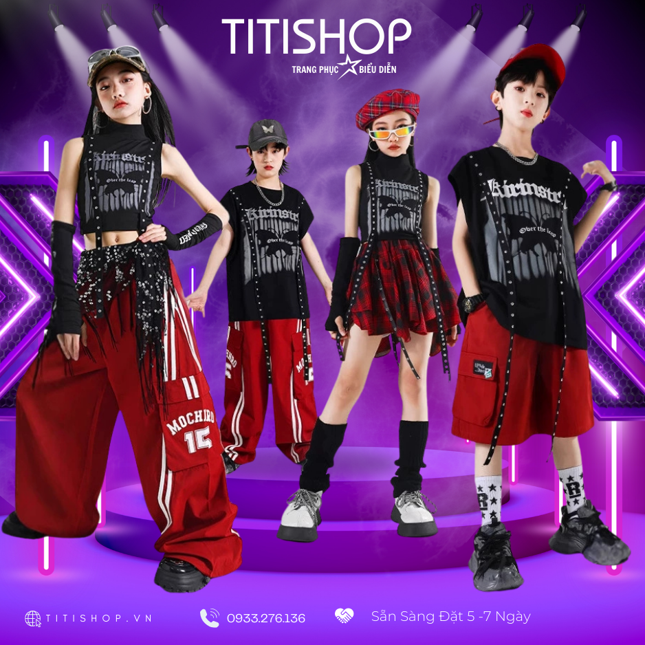 Sét Biểu Diễn Bé Gái Titishop ( Đặt 5-7 Ngày )