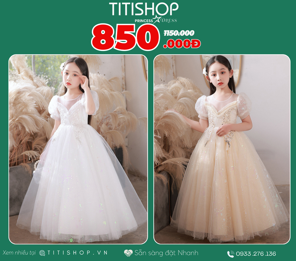 Đầm Công Chúa Titishop Tiết Kiệm