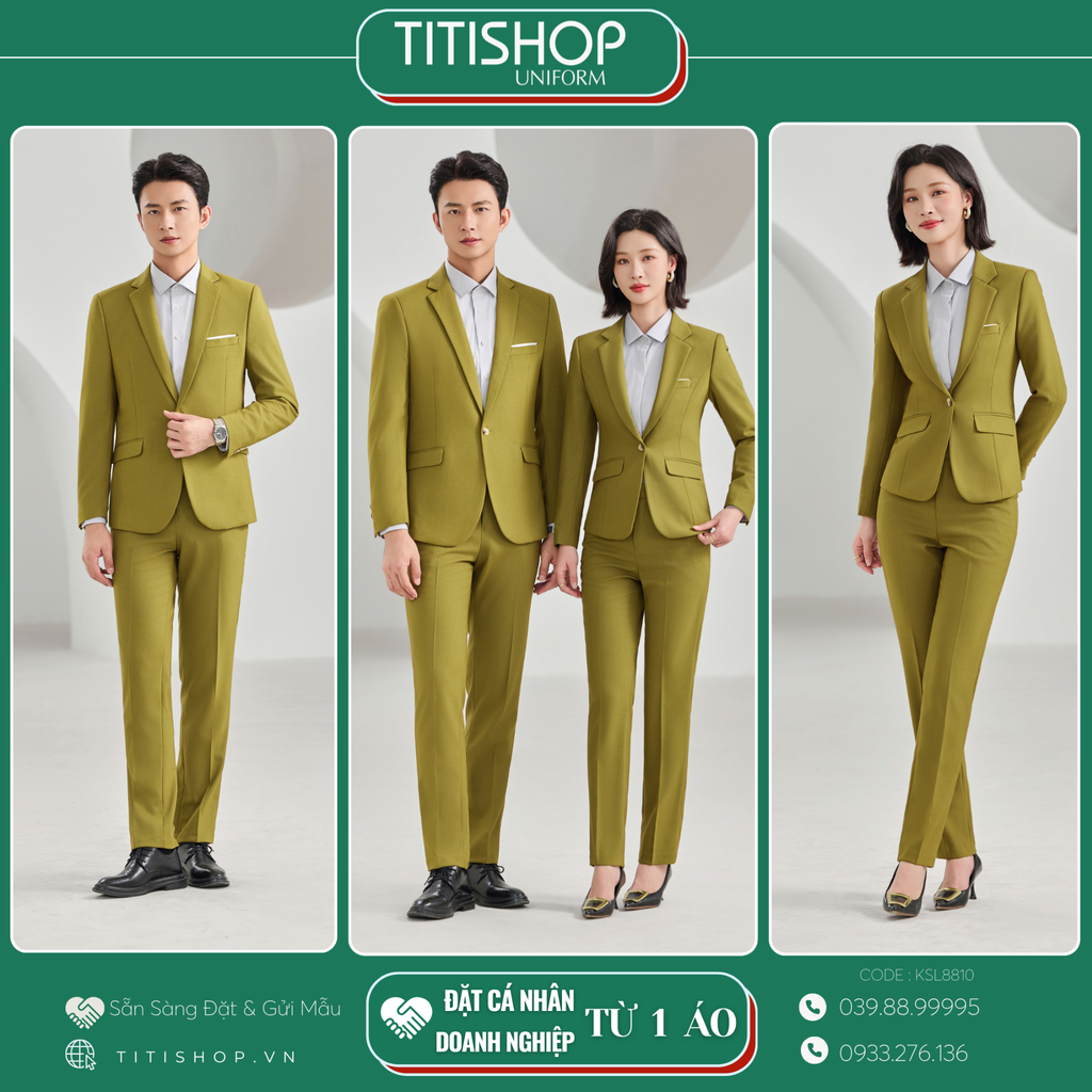 Đồng Phục Veston TITISHOP May Sẵn