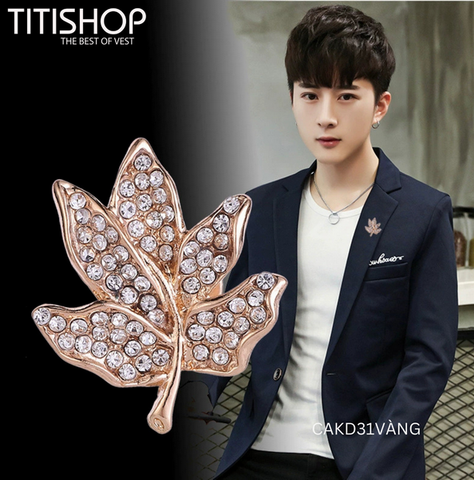 Cài Áo Vest Nam TITISHOP CAKD31