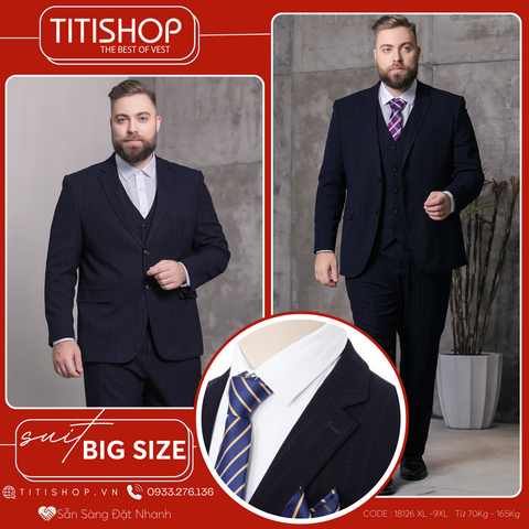 Suit Nam Big Size Titishop (L-12XL)