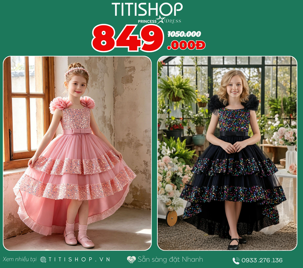 Đầm Công Chúa Titishop Tiết Kiệm