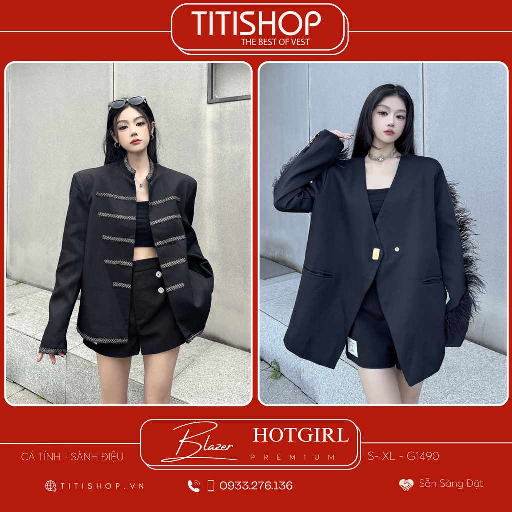 Áo Blazer Hotgirl  (S-XL)