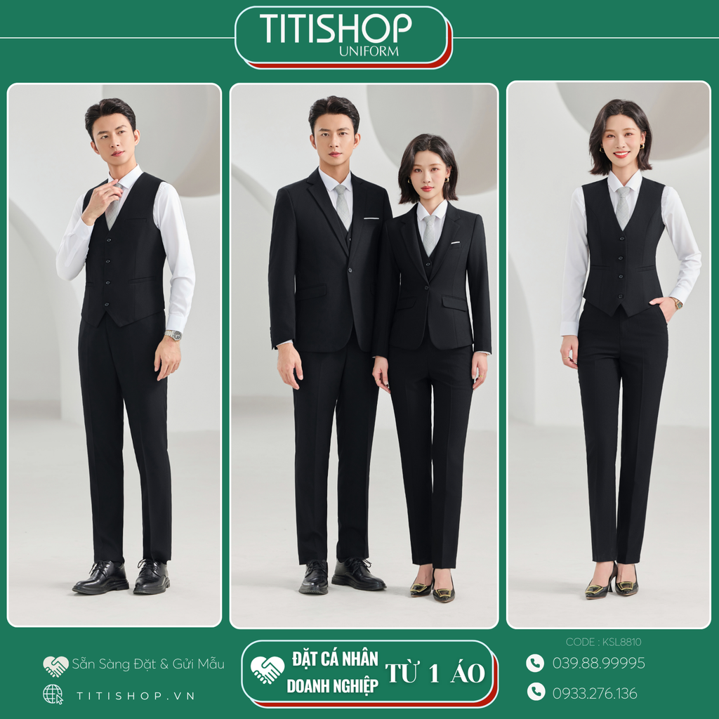 Đồng Phục Veston TITISHOP May Sẵn