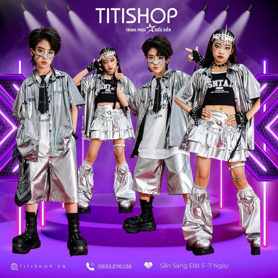 Sét Biểu Diễn Bé Gái Titishop ( Đặt 5-7 Ngày )