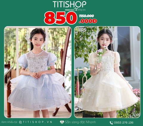 Đầm Công Chúa Titishop Tiết Kiệm