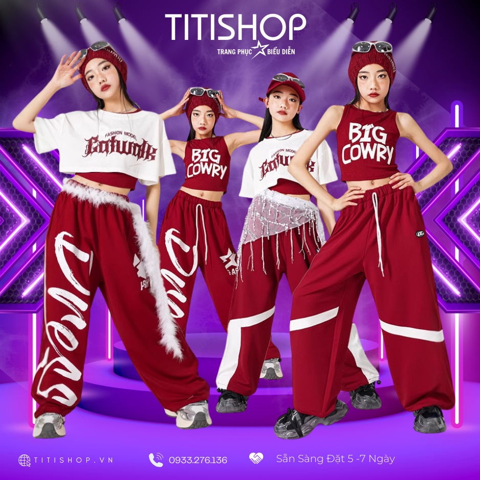 Sét Biểu Diễn Bé Gái Titishop ( Đặt 5-7 Ngày )