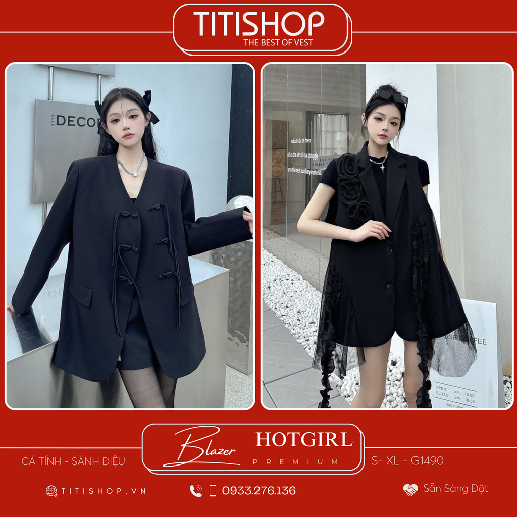 Áo Blazer Hotgirl  (S-XL)