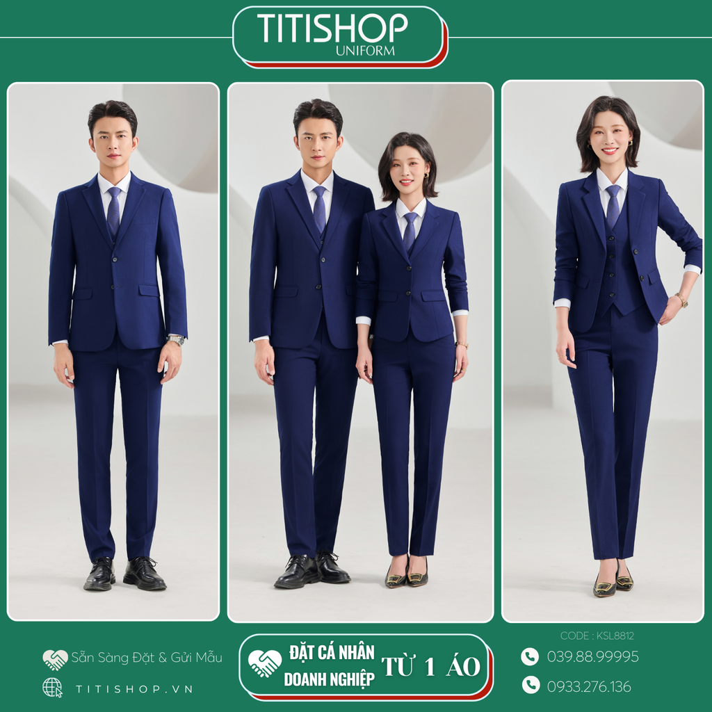 Đồng Phục Veston TITISHOP May Sẵn