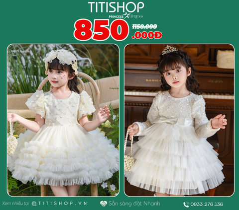 Đầm Công Chúa Titishop Tiết Kiệm