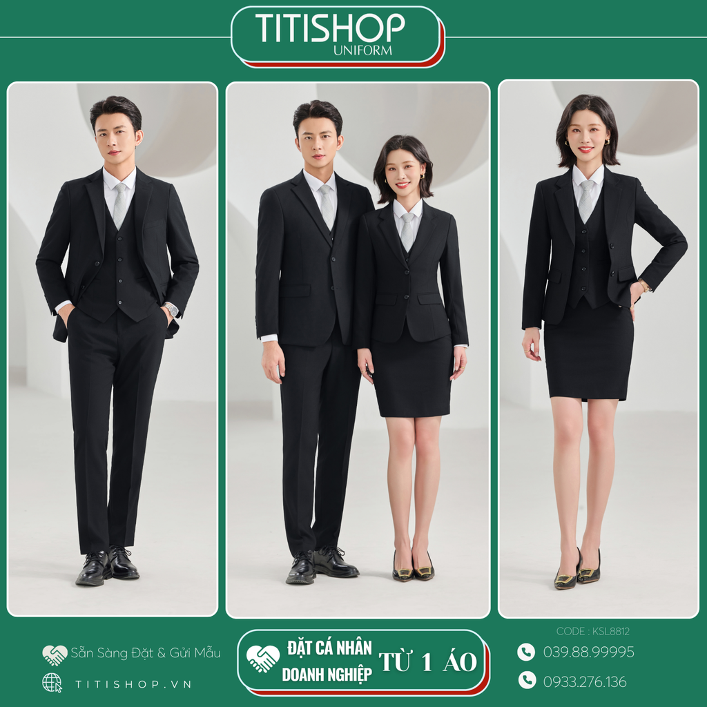 Đồng Phục Veston TITISHOP May Sẵn