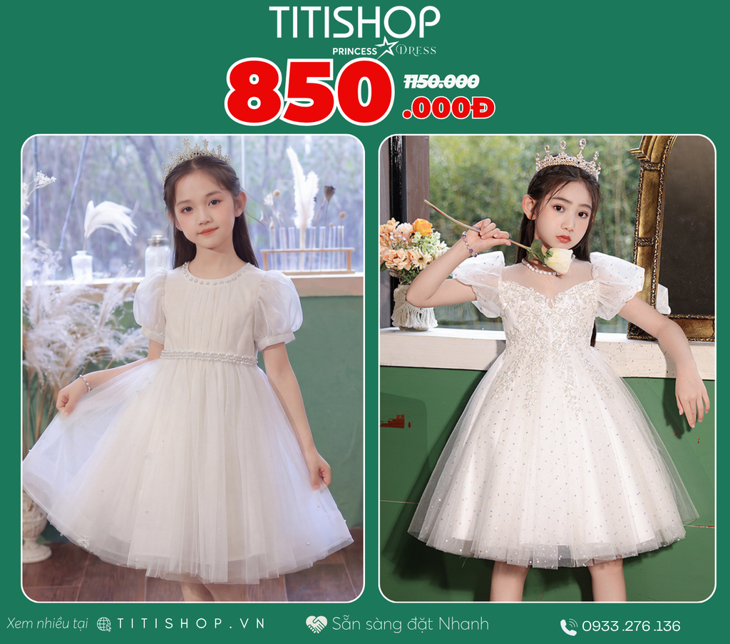 Đầm Công Chúa Titishop Tiết Kiệm