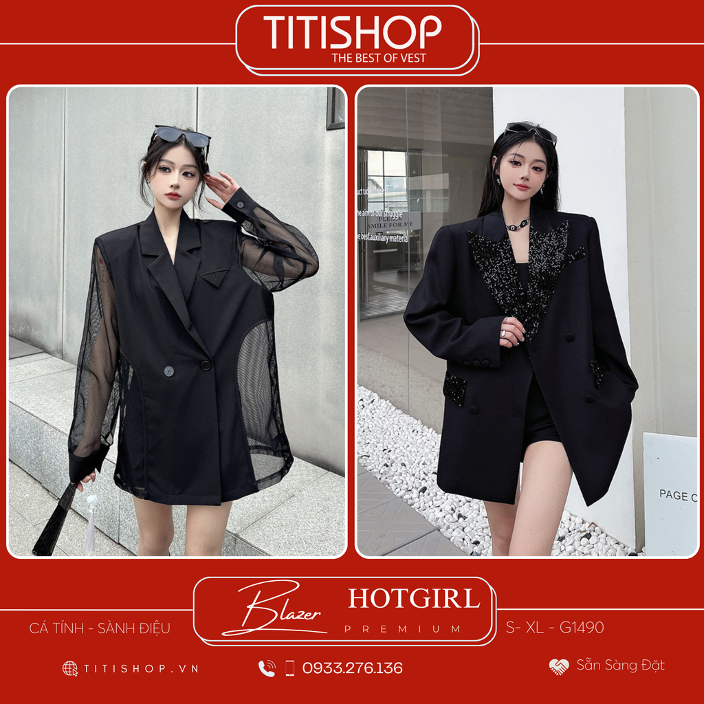 Áo Blazer Hotgirl  (S-XL)