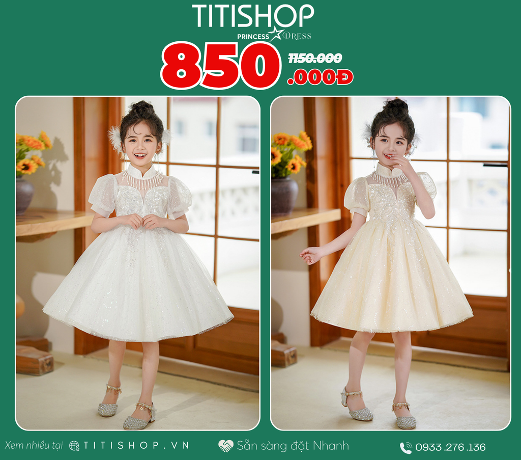 Đầm Công Chúa Titishop Tiết Kiệm