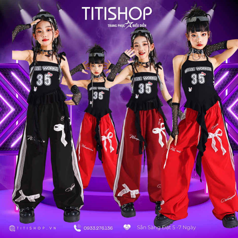 Sét Biểu Diễn Bé Gái Titishop ( Đặt 5-7 Ngày )