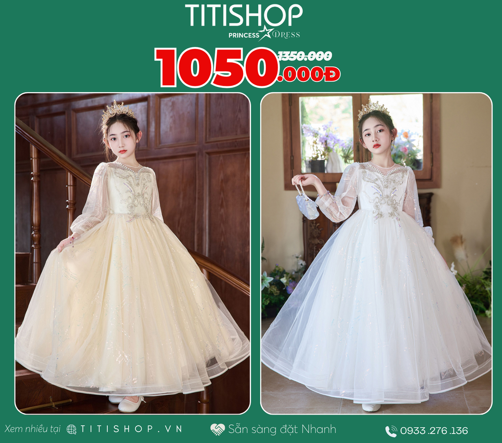 Đầm Công Chúa Titishop Tiết Kiệm