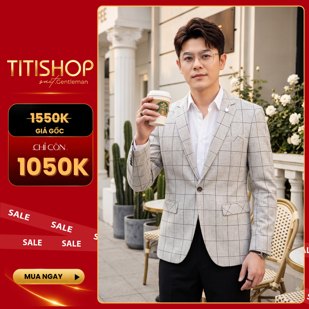 Áo Vest Nam TITISHOP AVN Ưu đãi - 031