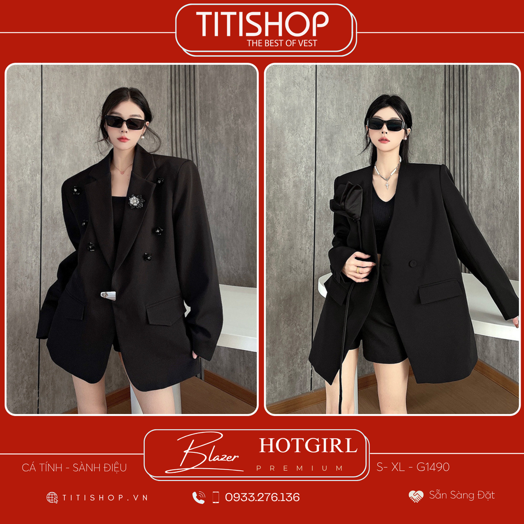 Áo Blazer Hotgirl  (S-XL)