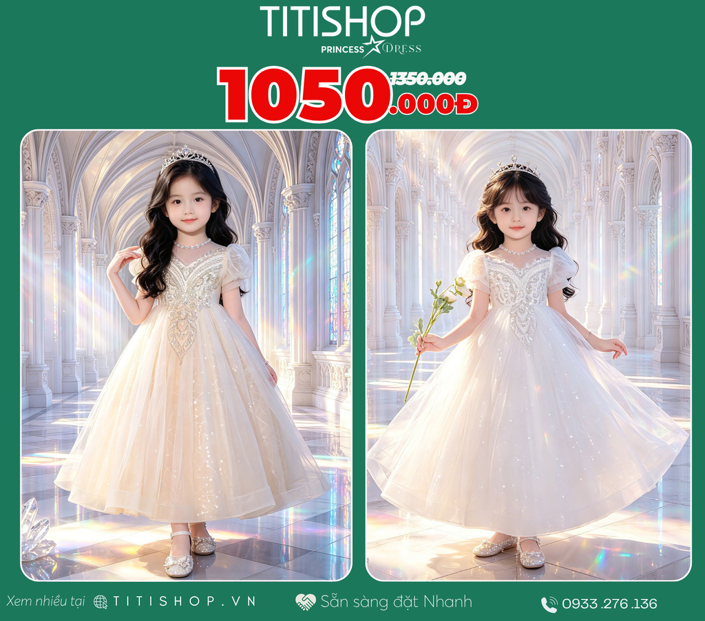 Đầm Công Chúa Titishop Tiết Kiệm