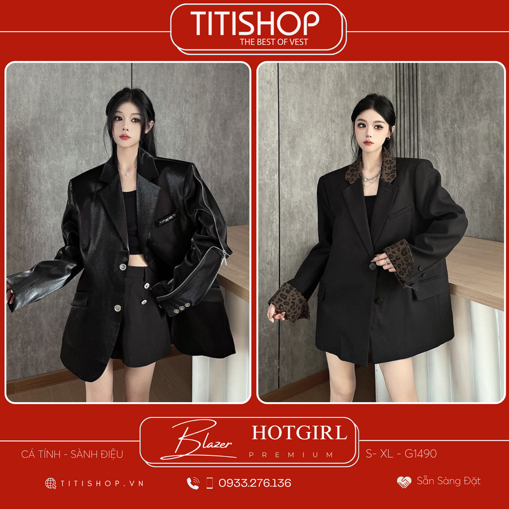 Áo Blazer Hotgirl  (S-XL)