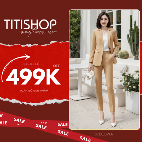 Áo Vest Blazer Nữ BV137 Luxury CQ ( -100 )