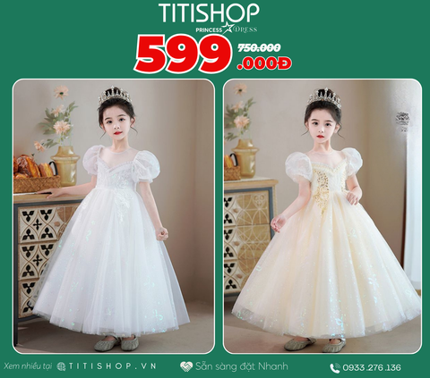 Đầm Công Chúa Titishop Tiết Kiệm