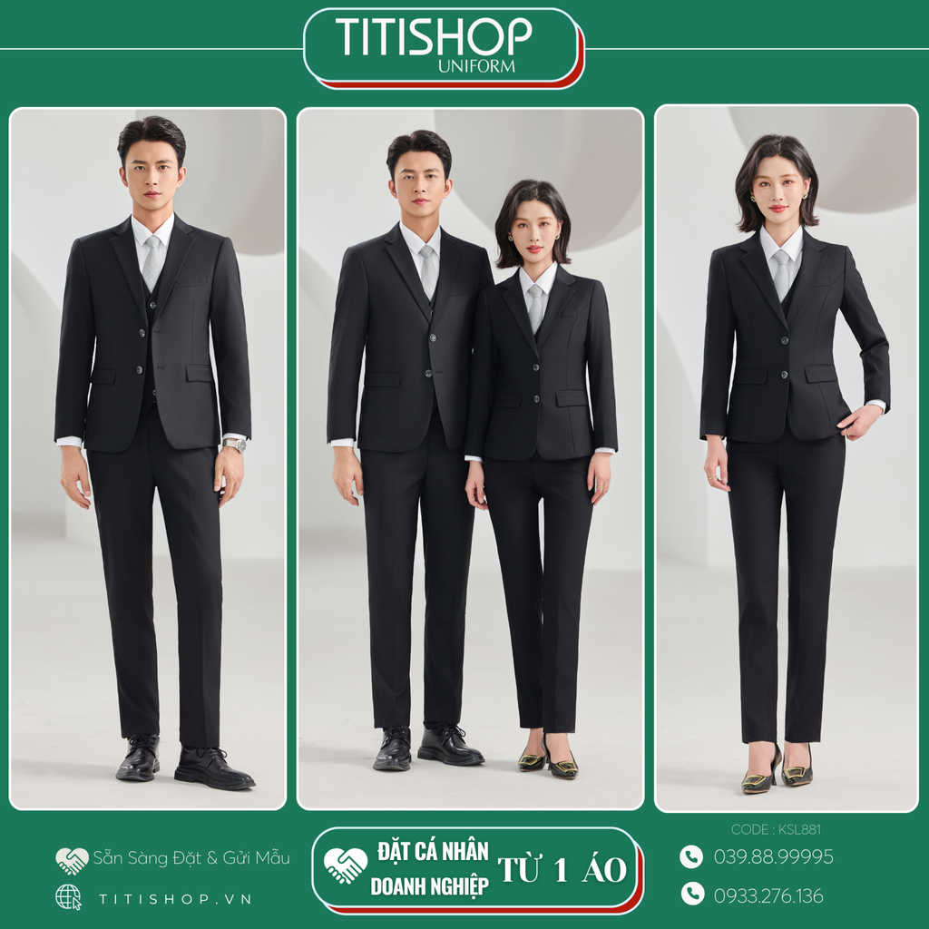 Đồng Phục Veston TITISHOP May Sẵn