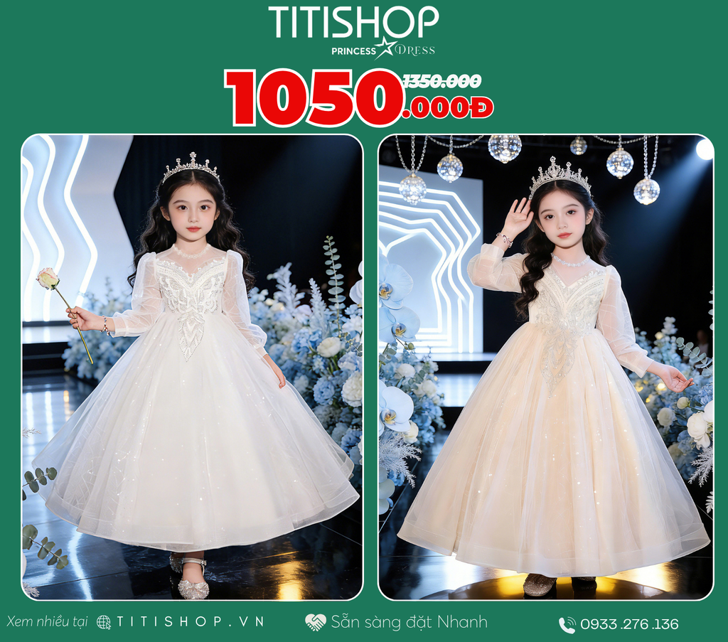 Đầm Công Chúa Titishop Tiết Kiệm