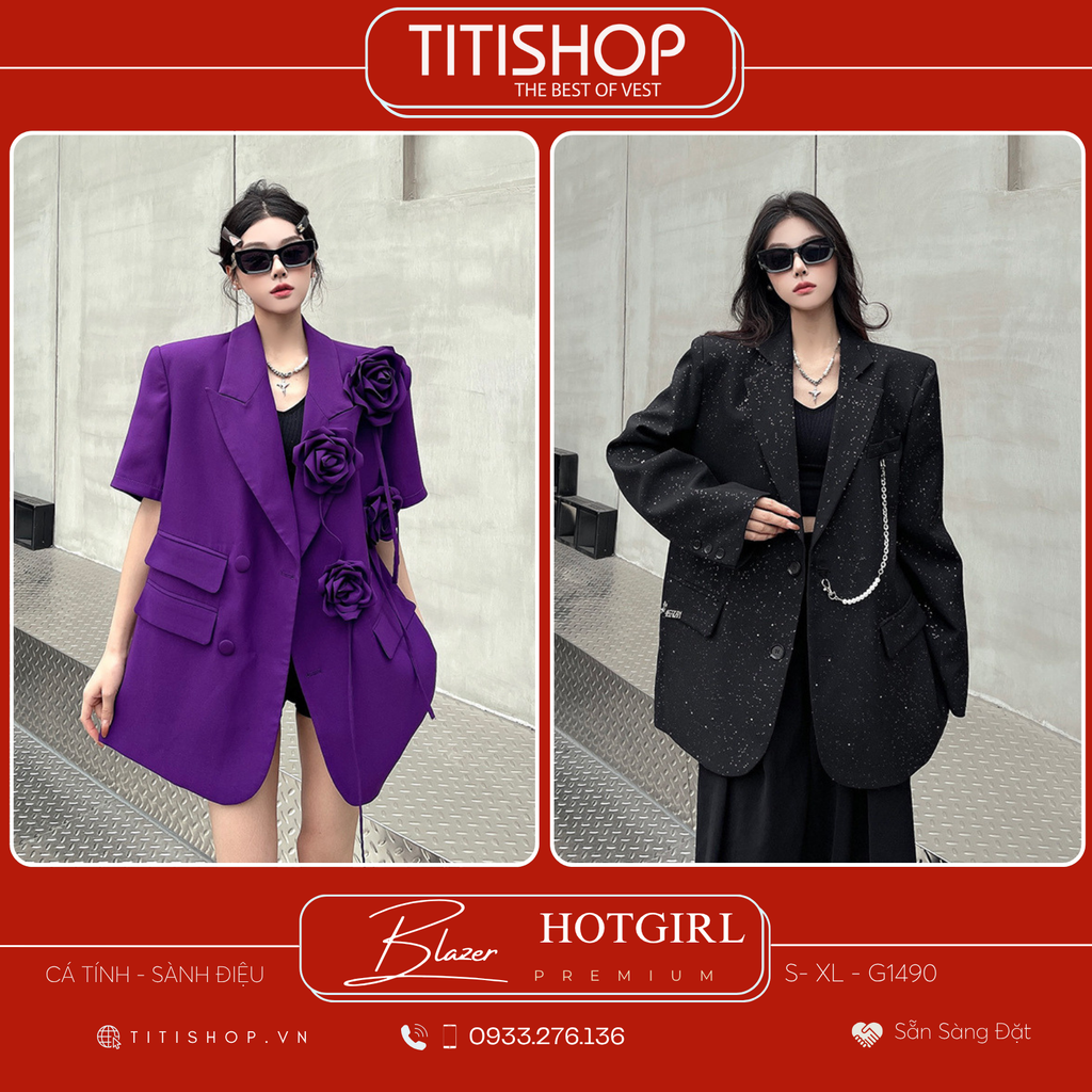 Áo Blazer Hotgirl  (S-XL)