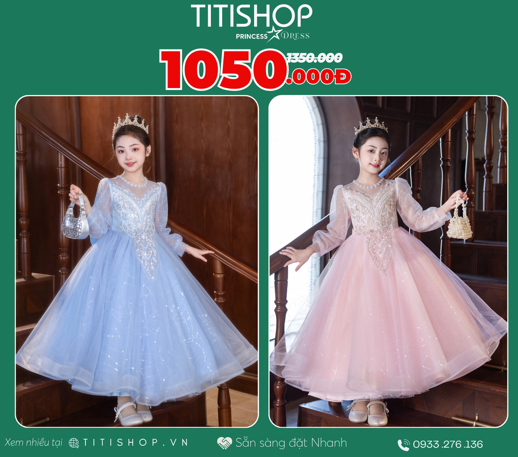 Đầm Công Chúa Titishop Tiết Kiệm