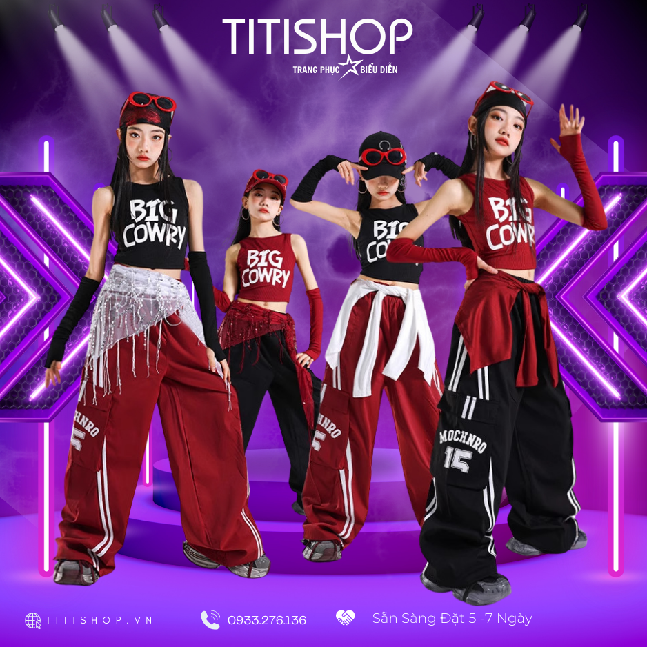 Sét Biểu Diễn Bé Gái Titishop ( Đặt 5-7 Ngày )