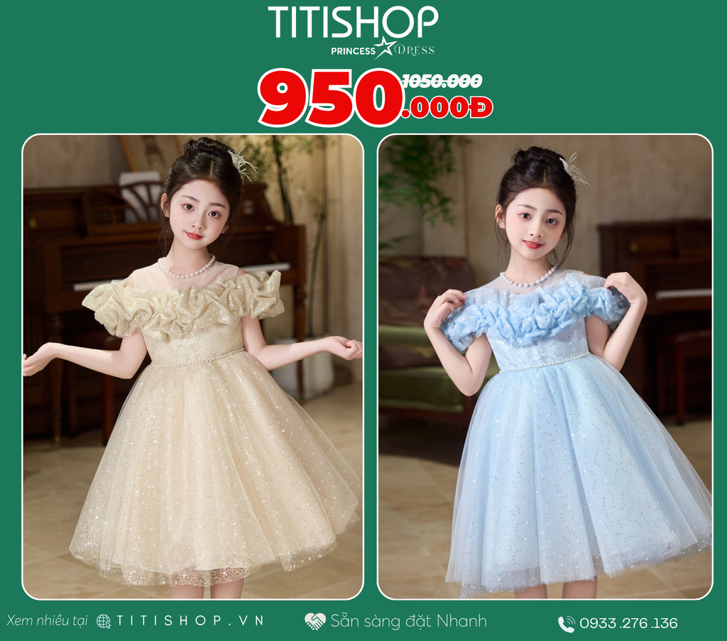 Đầm Công Chúa Titishop Tiết Kiệm