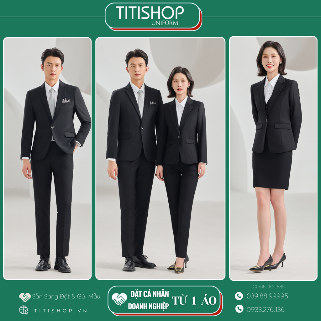Đồng Phục Veston TITISHOP May Sẵn