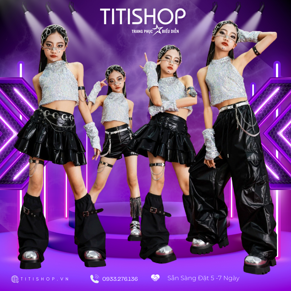 Sét Biểu Diễn Bé Gái Titishop ( Đặt 5-7 Ngày )