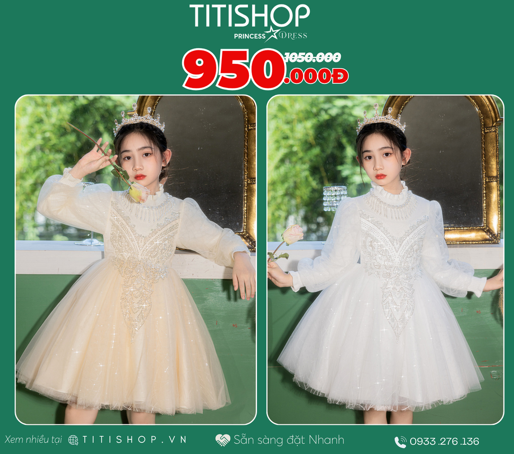 Đầm Công Chúa Titishop Tiết Kiệm